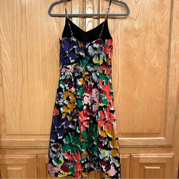 J Crew Colorful Silk Dress - Picture 3 of 13